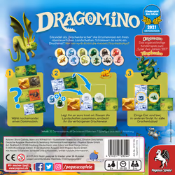 Pegasus Spiele Dragomino Kinderspiel 20 min Jeu de société Jeu de rôles - Vue supplémentaire 4