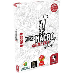 Pegasus Spiele MicroMacro: Crime City Jeu de société Déduction