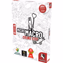 Pegasus Spiele MicroMacro: Crime City Jeu de société Déduction