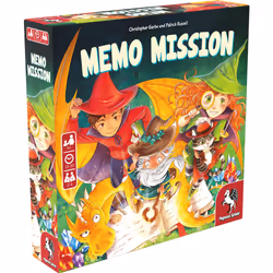 Pegasus Spiele Memo Mission, Jeu de cartes, Multi-genres, 6 an(s), 15 min, 30 min