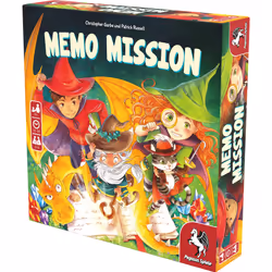 Pegasus Spiele Memo Mission 30 min Jeu de cartes Multi-genres