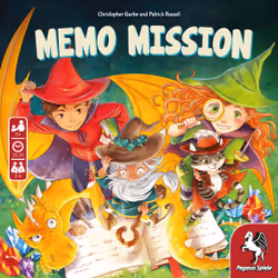 Pegasus Spiele Memo Mission 30 min Jeu de cartes Multi-genres