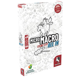 Pegasus Spiele MicroMacro: Crime City 3 - All in MicroMacro: Crime City 3 – All In Jeu de société Détective