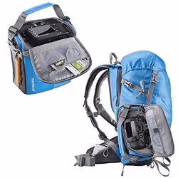 Mantona Elements, Étui sac à dos, Toutes marques, Bleu