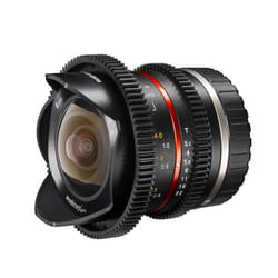 Objectif Walimex Pro Oeil-de-poisson 8 mm T3.1 VDSLR pour Sony E-mount