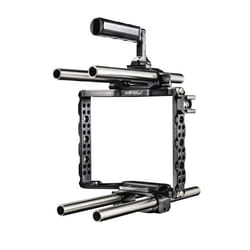 Cage WALIMEX PRO APTARIS pour caméra BLACKMAGIC CINEMA - Couleur Noir