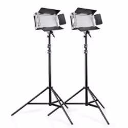 Walimex 20375, 500 ampoule(s), LED, 800 lux, 5600 K, Noir, Aluminium