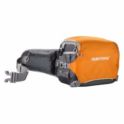 Mantona 20583, Boîtier de Beltpack, Toutes marques, Gris, Orange