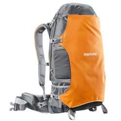 Mantona ElementsPro 40 Étui sac à dos Gris, Orange