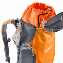 Mantona ElementsPro 40 Étui sac à dos Gris, Orange