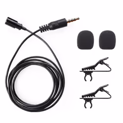 Walimex Lavalier Noir Microphone de smartphone