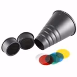 Walimex 15643, Noir, Métal, 140 g, 200 mm, 60 mm, 60 mm