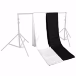 Walimex 15940, Noir, Blanc, Coton, 2850 mm, 6000 mm