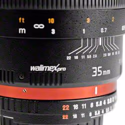 Walimex 16958 lentille et filtre d'appareil photo Noir