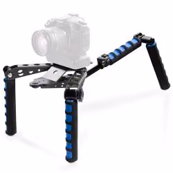 Walimex 17598, 3 pieds, Noir, Bleu, 1,1 kg