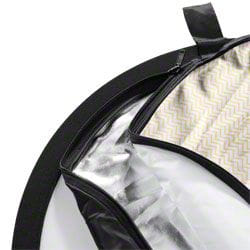 Walimex 17681 photo réflecteur en studio Rond Noir, Or, Argent, Transparent, Blanc