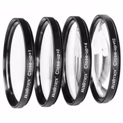 Walimex 4250234578561, Kit d'accessoires pour filtres de caméra, 5,5 cm, Noir, Métal, Verre, 137 g, 94 mm