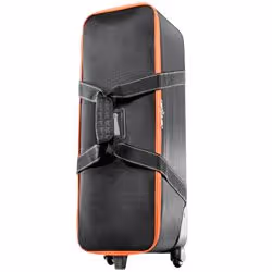 Walimex Trolley, Valise sur roulette, 4 kg, Gris