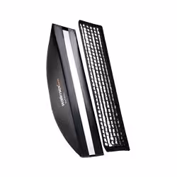 Walimex pro Softbox PLUS Orange Line 40x180, Noir, Blanc, Aluminium, Coton, PVC, 2,43 kg, 475 mm, 400 mm, 1800 mm