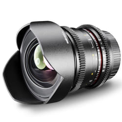 Objectif grand angle WALIMEX 18818 pour SLR - Sony E-mount - Ouverture T3.1 - Diamètre 87mm