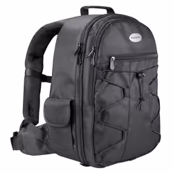 Mantona Azurit, Étui sac à dos, Toutes marques, Sangle épaule, Noir