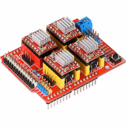 Joy-iT ARD-CNC-KIT1, Kit avancé, Arduino, Arduino, Rouge, 12 - 36 V, 53 mm
