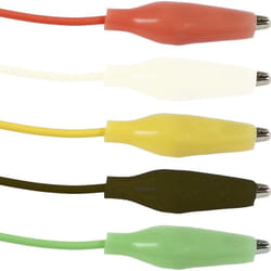 COM-KROKO-50 Pinces de connexion rapide crocodile Adapté pour (ordinateur monocarte) Arduino, Banana Pi, Raspberry Pi® 1 pc(s) C219481 - Joy-it
