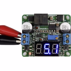 Informations techniques Module de transformateur de tension Step-UP + Step-Down LM2596 & LM2577 Tension de sortie réglable vi ...