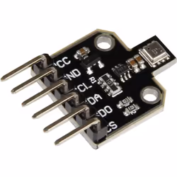 Informations techniques Interfaces numériques I2C, SPI Tension de fonctionnement 3 à 5 V. Dimensions 30 x 14 x 10 mm Poids 10 ...