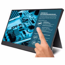 Joy-iT Joy-View 15, 39,6 cm (15.6"), 1920 x 1080 pixels, Full HD, LCD, Noir