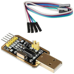 Joy-it - sbc-ttl Câble de cavalier Raspberry Pi [1x usb 2.0 type a mâle - 4x Pontage filaire de prise femelle] 20.00 cm Q107442