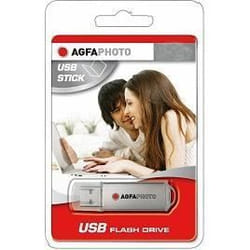 Clé USB - AGFA PHOTO - 10512 GRIS - 8 Go - USB 2.0
