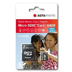 AgfaPhoto 64GB MicroSDXC 64 Go Classe 10