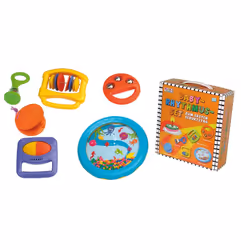 Voggenreiter Das Baby-Rhythmus-Set, Ensemble de jouets de musique, 1 an(s), Multicolore