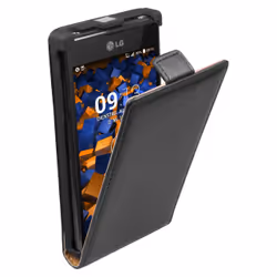 mumbi MUMBI_683, Folio porte carte, LG, P700 Optimus L7, 10,9 cm (4.3"), Noir