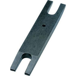 Albrecht - Fourche d'éjection adg pour mandrin de perceuse, Taille : 3, Pour mandrin conique B16 et B18, Long. 210 mm, Larg. : 40 mm, Epaisseur : 12