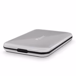 Fantec ALU-25U3, 2.5", SATA, Argent