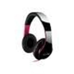 Fantec SHP-250AJ Casque Avec fil Arceau Musique Noir, Rose