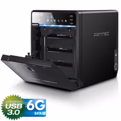 Fantec QB-35US3-6G Boîtier HDD Noir 3.5" - Vue supplémentaire 5