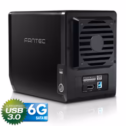 Fantec QB-35US3-6G Boîtier HDD Noir 3.5" - Vue supplémentaire 6
