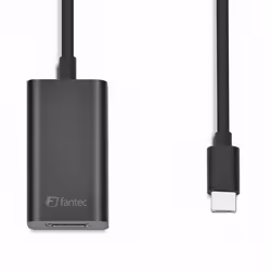 Fantec UMP-HDMI4K 0,2 m USB Type-C HDMI Type A (Standard) Noir