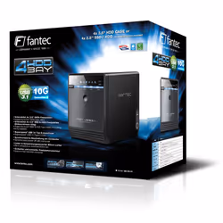 Fantec QB-35U31 boîtier de disques Noir - Vue supplémentaire 5