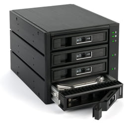 Fantec BP-T3141 Boîtier disque dur/SSD Noir 2.5/3.5"