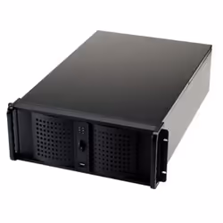 Fantec TCG-4860X07-1, HTPC, Serveur, Noir, 4U, TÜV, CSA, CUL / UL, CE, 400 W