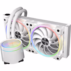 Alpenföhn 84000000193 système de refroidissement d'ordinateur Processeur Refroidisseur de liquide tout-en-un 12 cm Blanc 1 pièce(s) - Vue supplémentaire 4