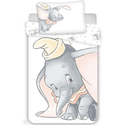 Disney - Parure de lit bébé en coton 'Dumbo' - 100 x 135 cm - Livraison gratuite