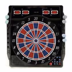 Karella CB-50, Cible de fléchettes, Bleu, Rouge, Embout doux, LED, Adulte, 550 mm