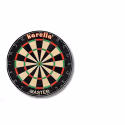 Karella Master, Cible de fléchettes, Sisal, Embout doux, Adulte, 45 cm, 5 kg