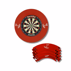Karella Catchring, Contour de plateau de fléchette, Rouge, 4 pièce(s)
