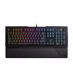 ROCCAT Vulcan 121 AIMO, Taille réelle (100 %), USB, Clavier mécanique, QWERTY, LED RGB, Noir